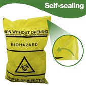 Clinical Waste Self Seal Bags (Pack 50)