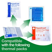 Hot & Cold Pack Covers - Compact 150mm x 130mm (Pack 12)