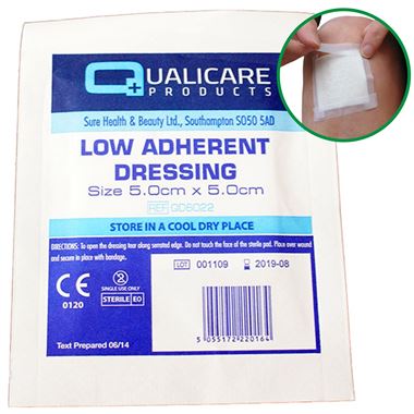 Low Adherent Sterile Dressings - Pack of 100