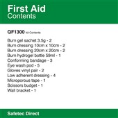 Compact Burns First Aid Kit