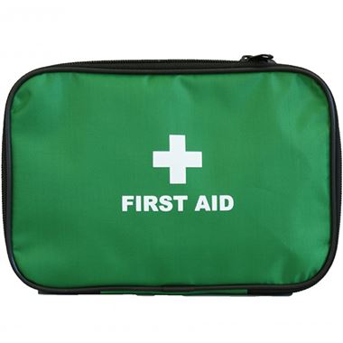 Empty First Aid Zip Case Green