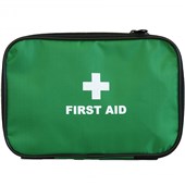 Empty First Aid Zip Case Green