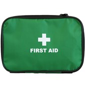 Empty First Aid Zip Case Green