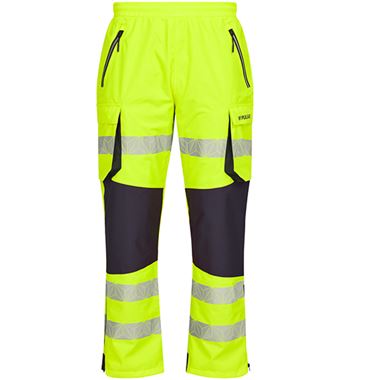Pulsar React RCT802 Yellow Recycled Hi Vis Waterproof  Over Trouser