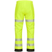 Pulsar React RCT802 Yellow Recycled Hi Vis Waterproof  Over Trouser