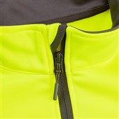 Pulsar React RCT804 Yellow Recycled Quarter Zip Hi Vis Sweatshirt