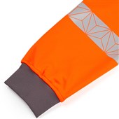Pulsar React RCT805 Rail Orange Recycled Quarter Zip Hi Vis Sweatshirt