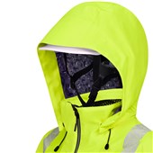 Pulsar React RCT850 Yellow Women's Recycled Waterproof Hi Vis Shell Jacket