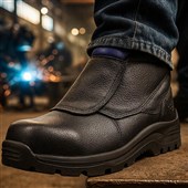 Rock Fall RF5005 Fuse Metal Free Metatarsal Flame Resistant Welders Safety Boot S3 HI CI M HRO SRC