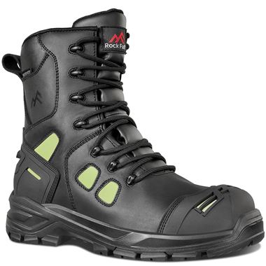 Rock Fall RF604 Canopus Rugged Metal Free Glow in the Dark High Leg Side Zip Thermal Waterproof Safety Boot S7S CI HI HRO LG SC FO SR