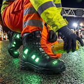 Rock Fall RF604 Canopus Rugged Metal Free Glow in the Dark High Leg Side Zip Thermal Waterproof Safety Boot S7S CI HI HRO LG SC FO SR