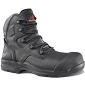 Rock Fall RF725 Carbon Metal Free Side Zip Waterproof Women's ESD Safety Boot S7S HRO FO SR