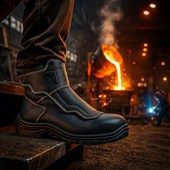 Rock Fall RF8000 Helios High Leg Metal Free Metatarsal Electrical Hazard Foundry Safety Boot SB CI E HI HRO M P WRU FO SRC