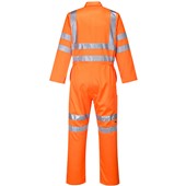 Portwest RT42 Orange Polycotton Hi Vis Overalls