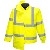 Portwest S765 Yellow Hi Vis 5-in-1 Waterproof Jacket