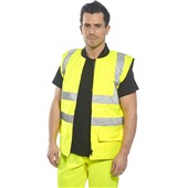 Portwest S468 Yellow Waterproof 4 in 1 Hi Vis Jacket