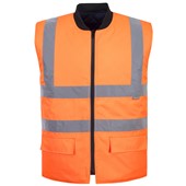 Portwest S469 Orange Hi Vis Reversible Gilet