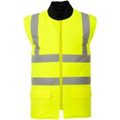 Portwest S471 Yellow/Navy Two Tone Waterproof 4 in 1 Hi Vis Jacket