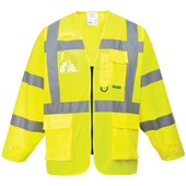 Portwest S475 Yellow Long Sleeve Executive Hi Vis Vest