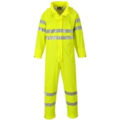 Portwest S495 Sealtex Ultra Yellow Hi Vis Breathable Waterproof Overalls