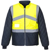 Portwest S769 Yellow/Navy Hi Vis Breathable 2 Tone Reversible Jacket