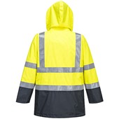 Portwest S779 Yellow/Navy Bizflame Rain Lined Flame Resistant Anti Static Hi Vis Jacket