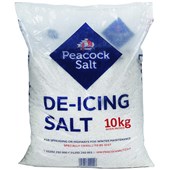 White De-Icing Salt 10kg - Pallet of 100 Bags with Shovel