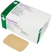 HypaPlast Fabric Plasters 7.2cm x 5cm (Pack 100)