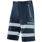Leo Workwear Kingsley Navy EcoViz Performance Hi Vis Shorts