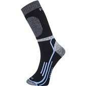 Portwest SK34 Black Thermal Winter Merino Socks - Price per pair