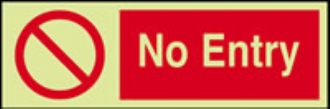 no entry 