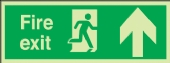 fire exit running man right arrow up 