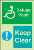 refuge point keep clear 