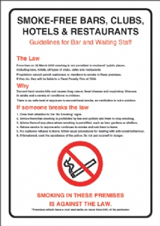 SMOKE-FREE BARS  CLUBS…