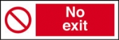 no exit 