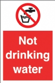 not drinking water 