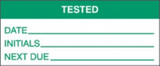 tested (500/roll) 