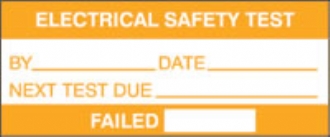 electrical safety test (500/roll) 