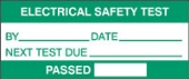 electrical safety test - passed (500/roll) 