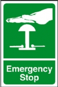 emergency stop (red)