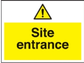 site entrance 