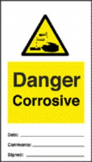 danger corrosive 