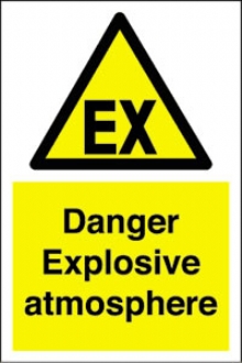 danger explosive atmosphere  