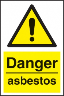 danger asbestos 