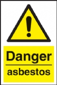 danger asbestos 