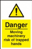 danger moving machinery 