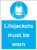 lifejackets must be worn 