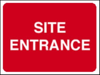 site entrance 