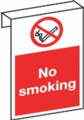 hook sign no smoking 