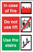 in case of fire 